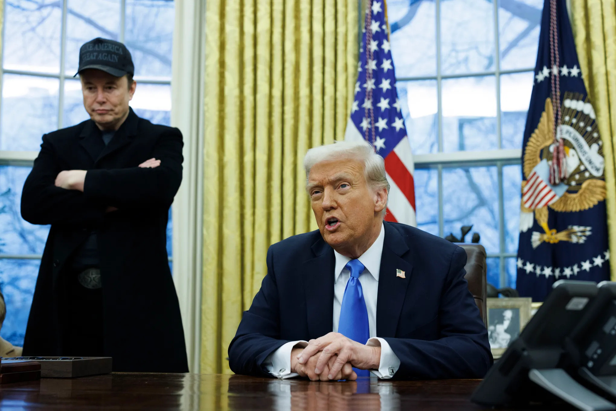Elon Musk y Trump