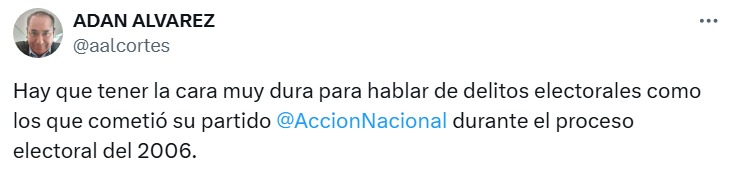Felipe Calderón, caradura