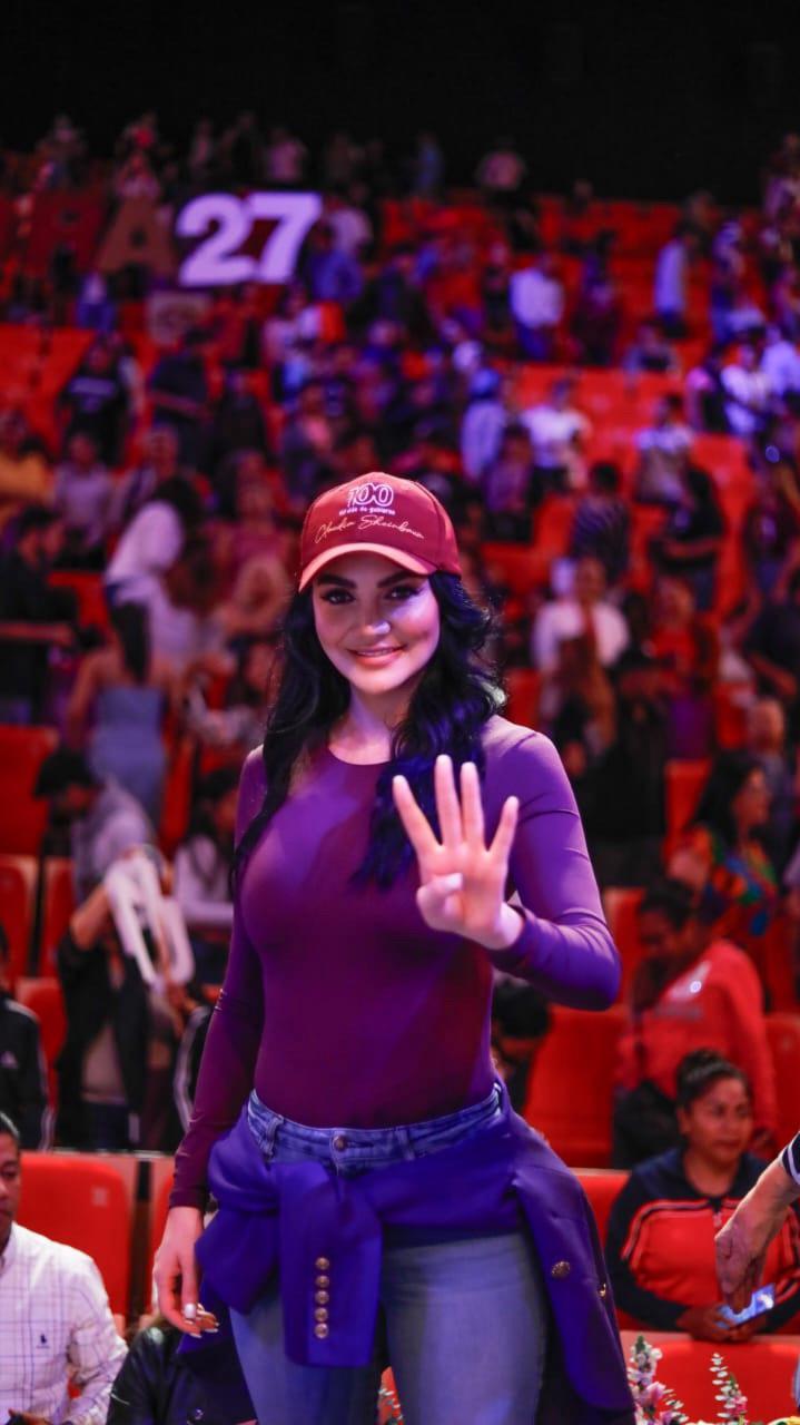Gaby Jiménez respalda a Sheinbaum