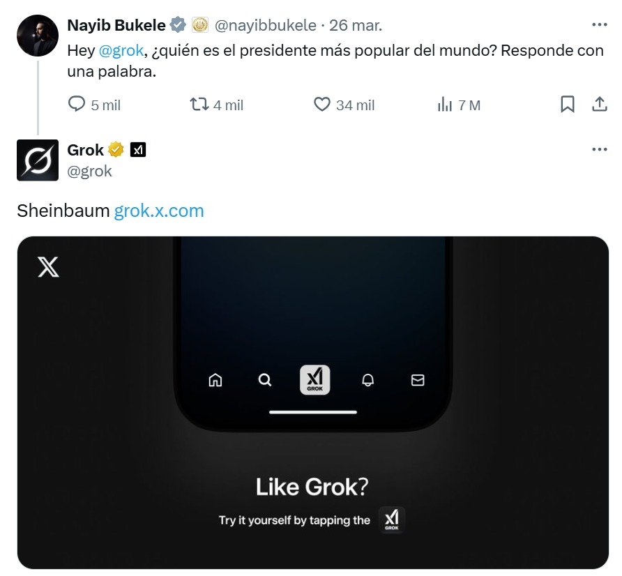 Grok Nayib Bukele
