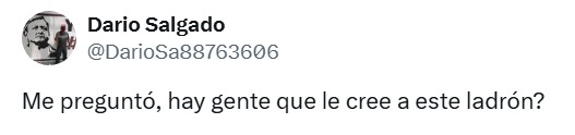 no hay quien le crea a Alito