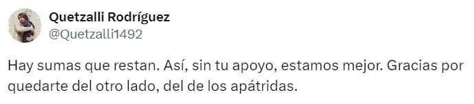 Hay sumas que restan
