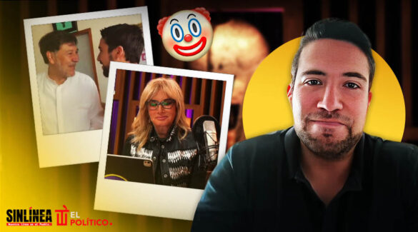Hijo de Calderón narra encuentro con Noroña en programa de Adela Micha