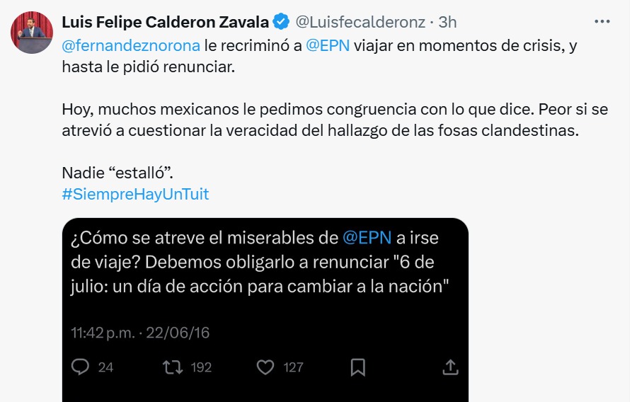 Hijo de Calderón