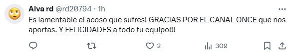 Lamentan acoso y felicitan