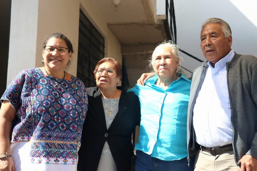 Lenia Batres en Xaltocan