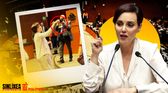 Lilly Téllez irrumpe en en Senado y acusa a Morena de Narcogobierno
