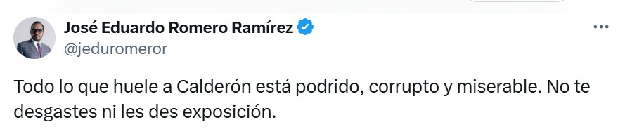 Lo que huele a Calderón está podrido