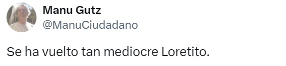Carlos Loret de Mola mediocre