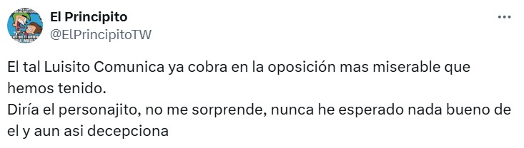 Luisito Comunica oposición