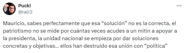 Mauricio Kuri patriota