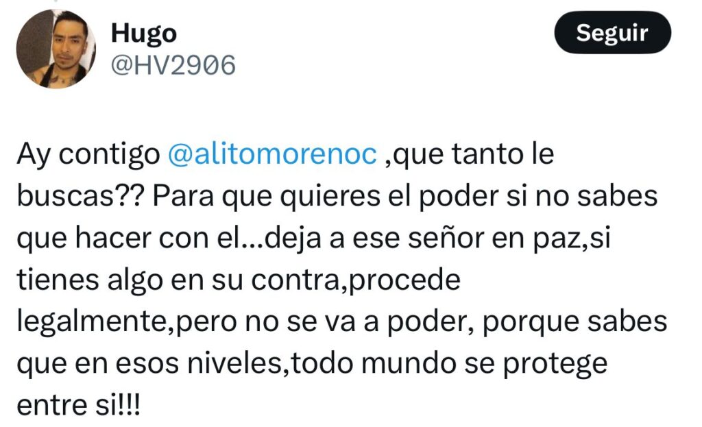 No sabe que hacer
