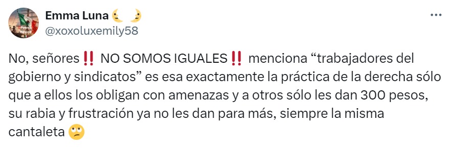 No somos iguales