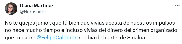 No te quejes Jr.