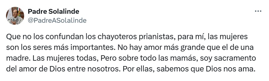 Mensaje Padre Solalinde