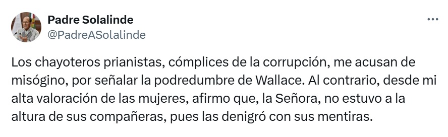 Padre Solalinde mujeres