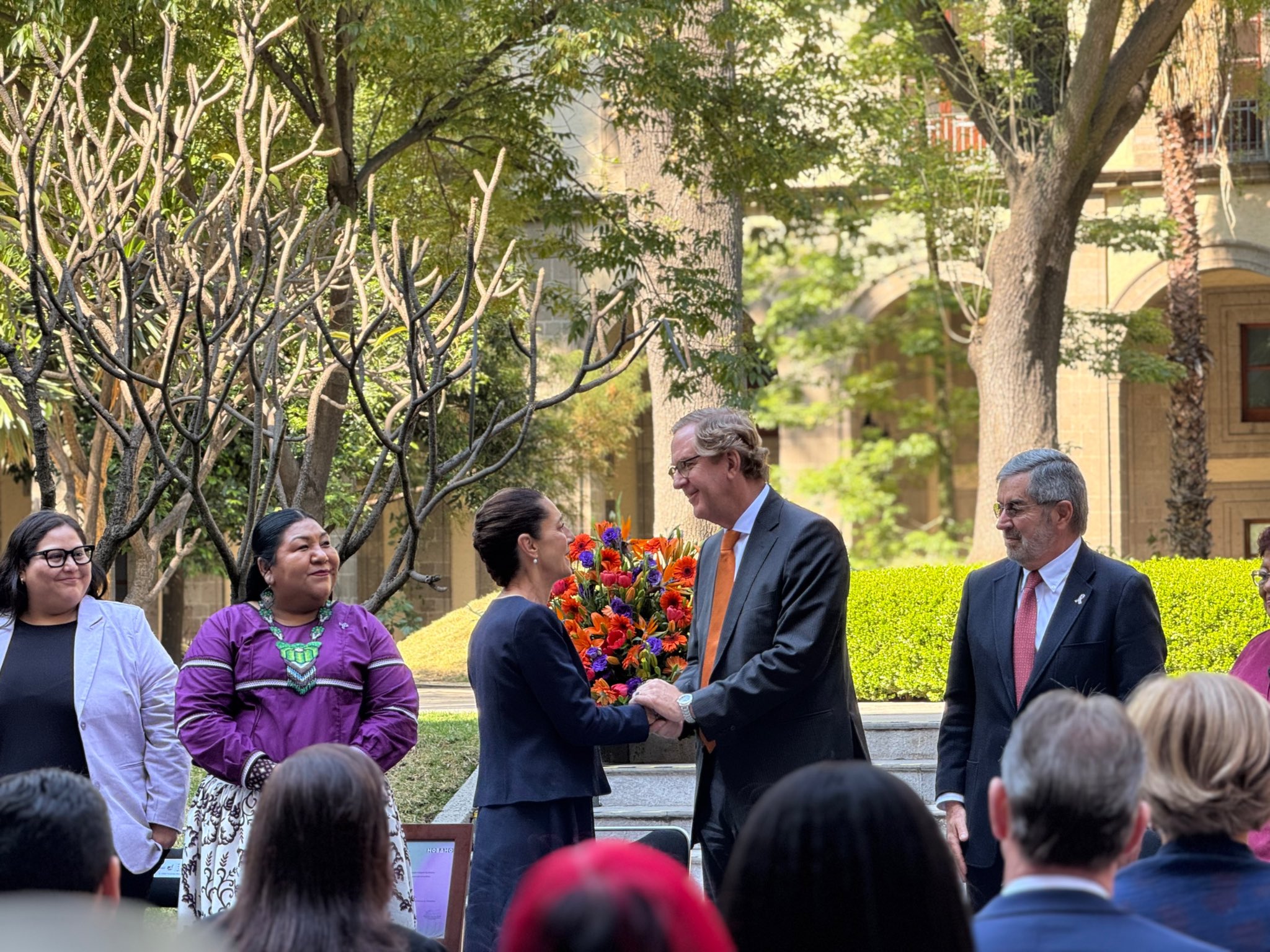 tulipán mujer indígena