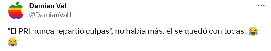 PRI se quedó con todas las culpas