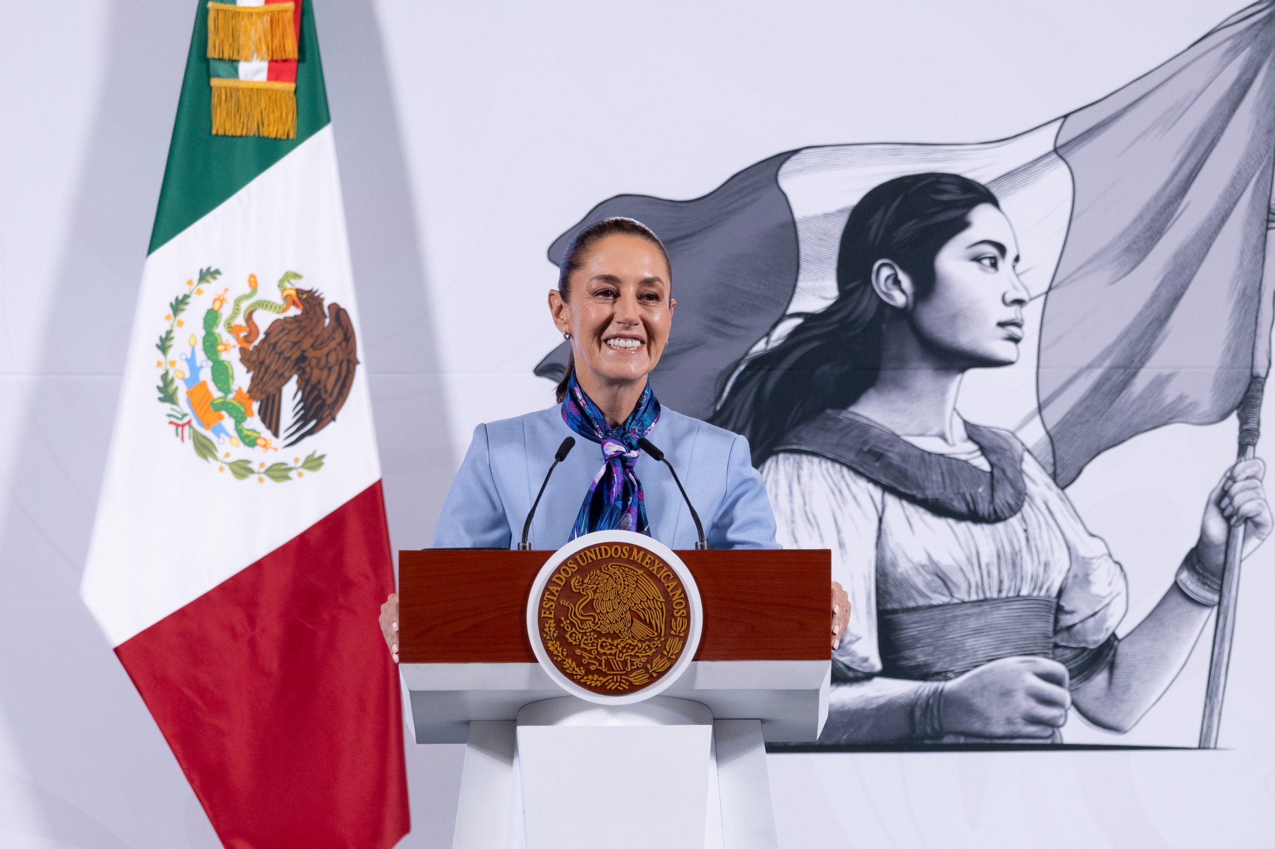 Sheinbaum esperará al 2 de abril
