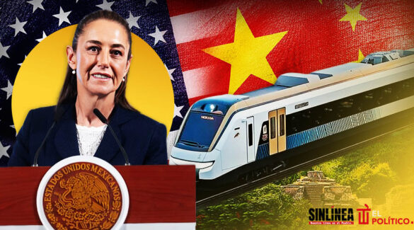 Sheinbaum niega financiamiento chino en Trren Maya