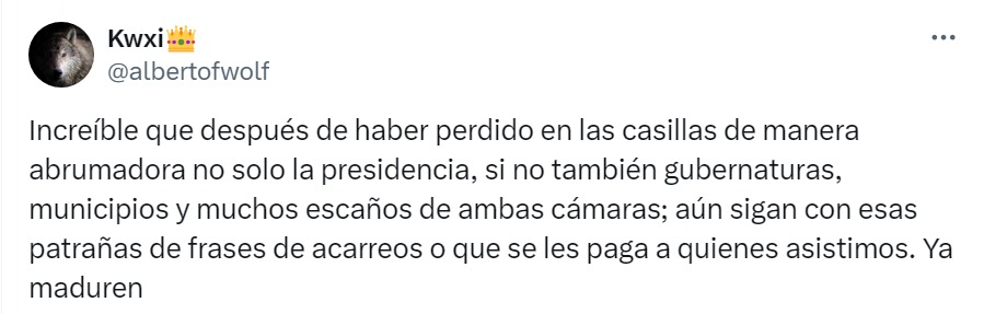 Siguen inventando acarreos
