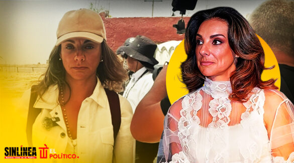 Tunden a Lourdes Mendoza por ir disfrazada a Teuchitlán