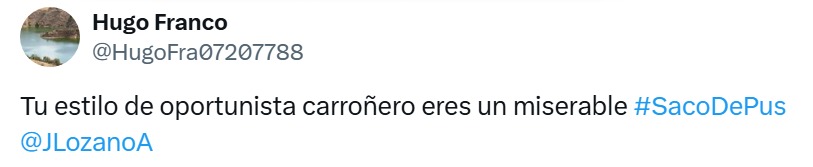 Usuarios critican a Javier Lozano por asistir al luto de desaparecidos