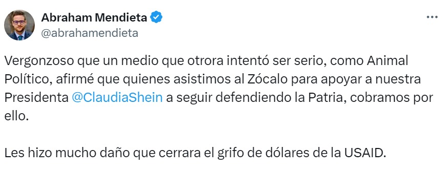 Vergonzoso animal político