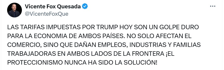 Vicente Fox en X