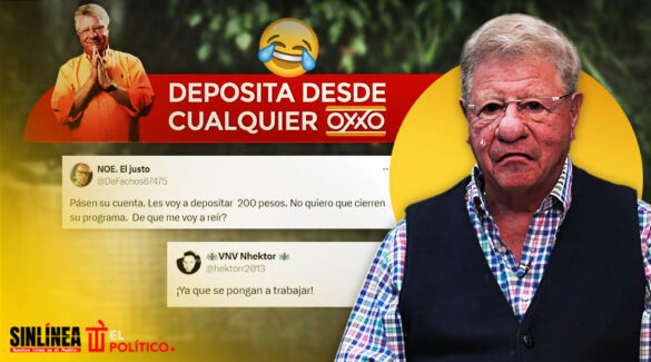 Carlos Alazraki pide dinero