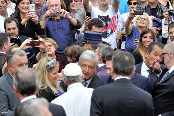 AMLO y papa Francisco