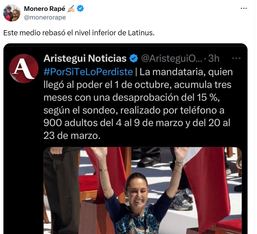 Aristegui Noticias rebasó a Latinus