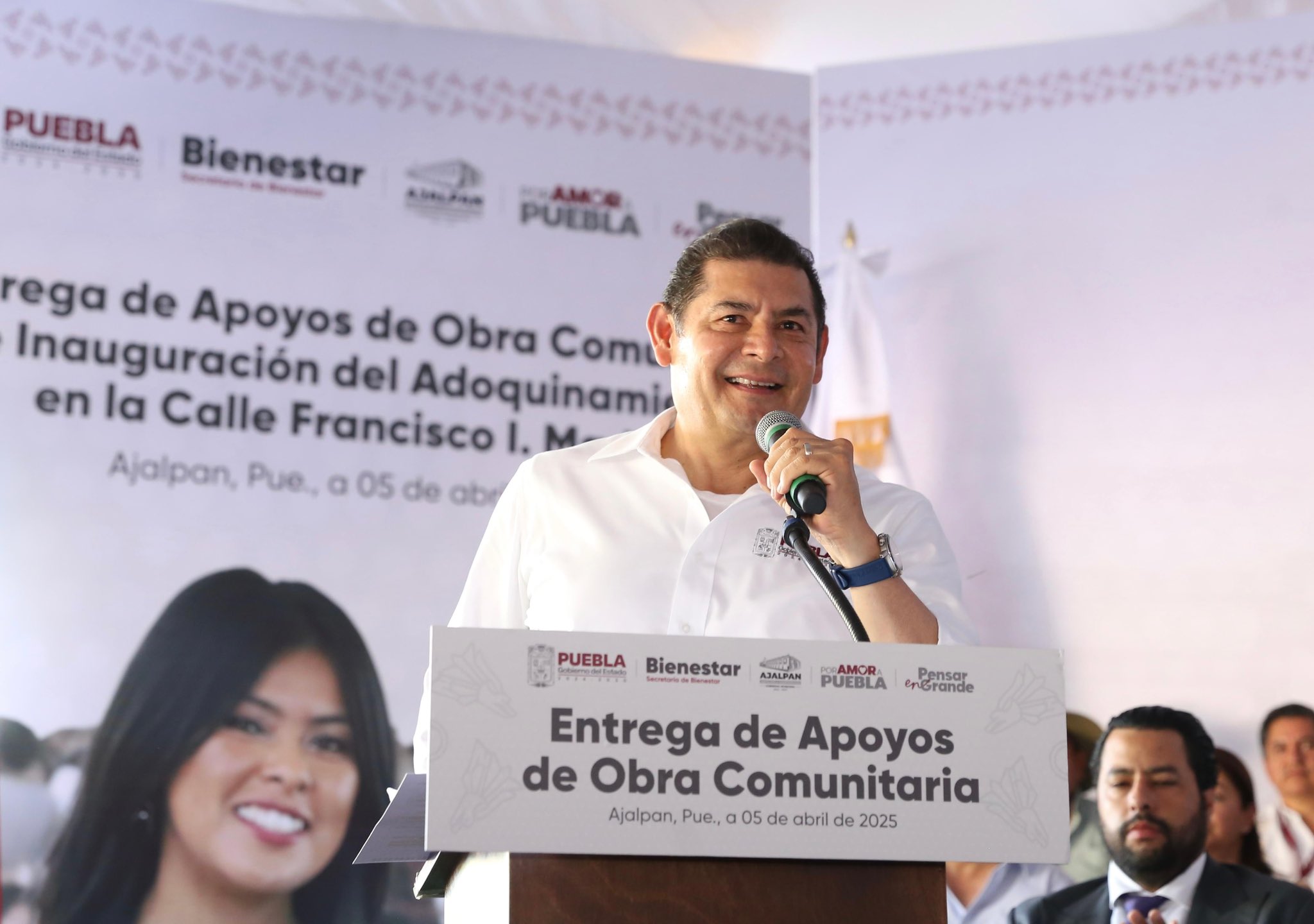 Armenta entrega 30 mdp para 90 obras comunitarias