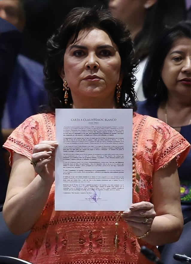 Carta de Ivonne Ortega Cuauhtémoc Blanco
