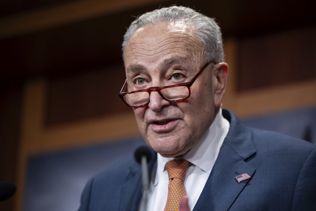 Chuck Schumer, democratas en Senado EU