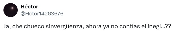 Chueco sinverguenza