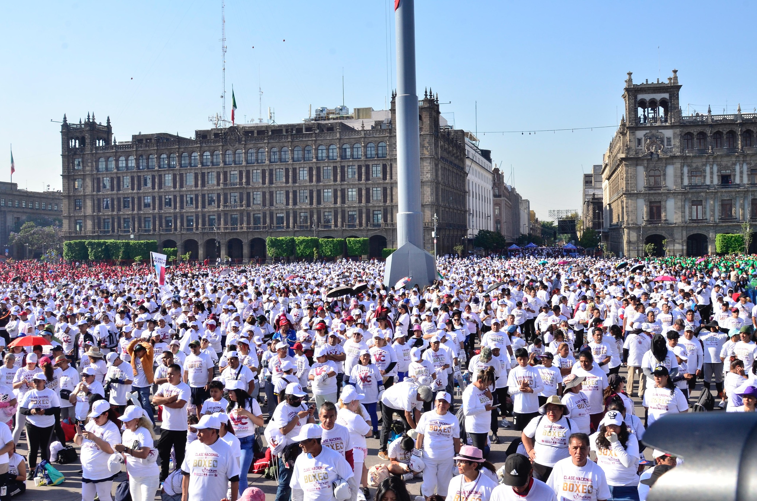 Clase nacional de boxeo contó con la participación masiva