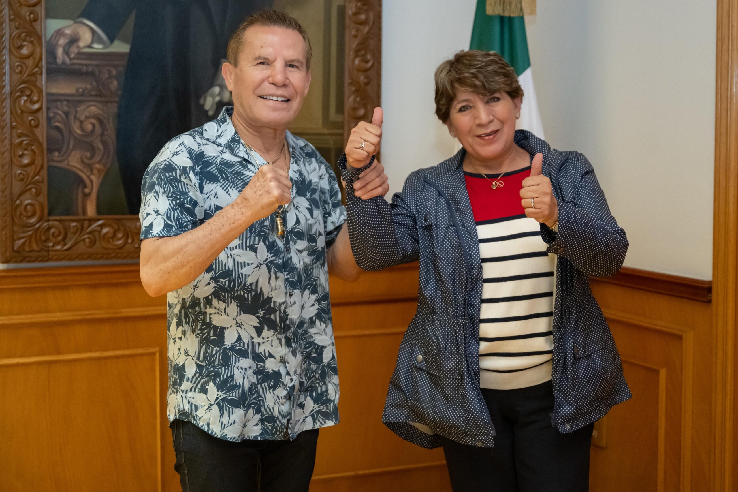 Gobernadora de Edomex reconoce labor de Sheinbaum