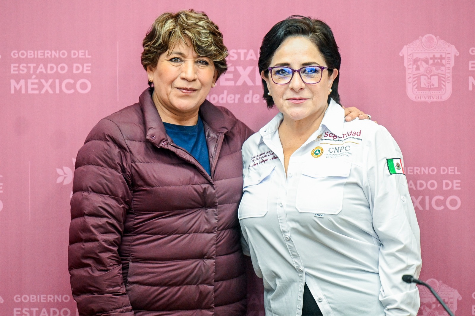 Delfina Gómez y la CNPC