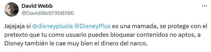 Disney, dinero del narco