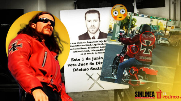 Exhiben a biker nazi que busca serr juez en elección judicial