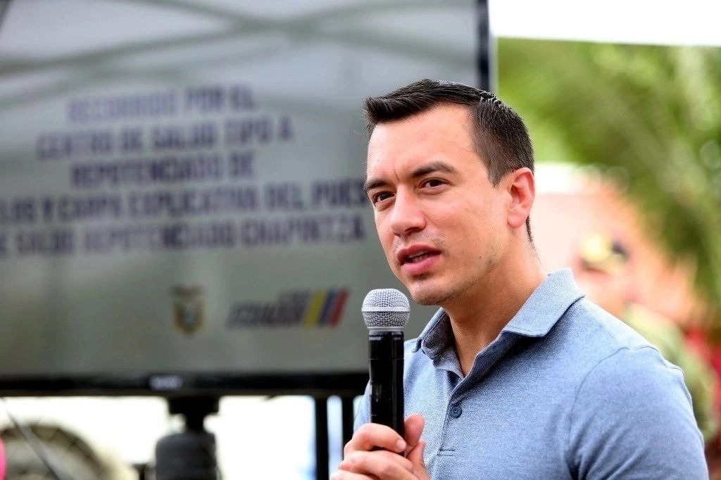 Gobierno de Ecuador asegura que existren amenazas contra la vida de Noboa