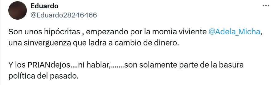 Hipócritas a cambio de dinero