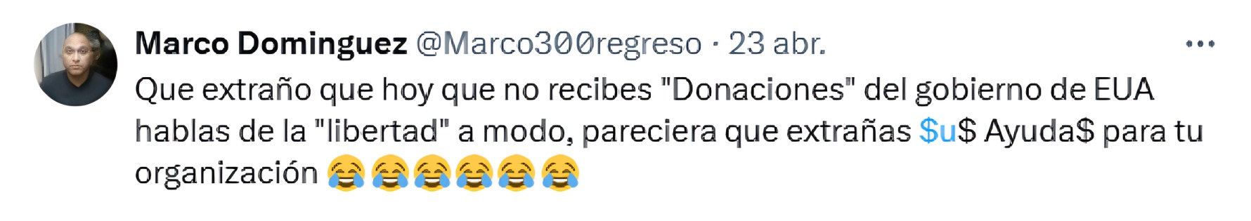 Internautas critican a Claudio X González por hablar de AMLO