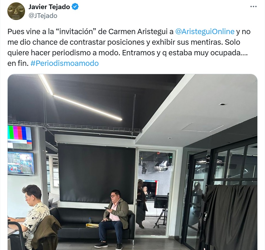 Javier Tejado contra Aristegui