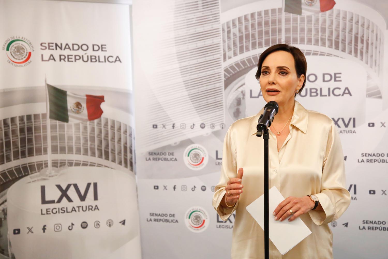 Lilly Téllez ofende a Sheinbaum por supuesto tratamiento