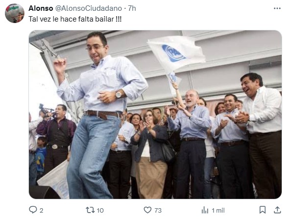 Lozano y su bailecito