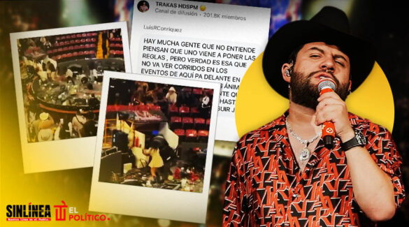 Luis R. Conríquez. Fans causan destrozos por narcocorridos