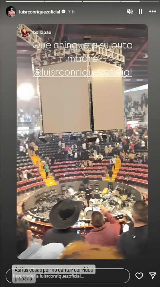 Luis R. Conríquez reacciona a Texcoco