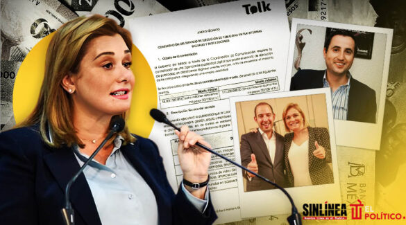 Maru Campos paga 29 mdp al cuñado de Marko Cortés para redes